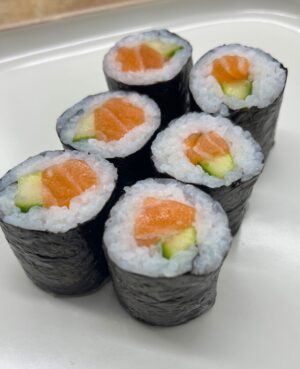 maki saumon concombre